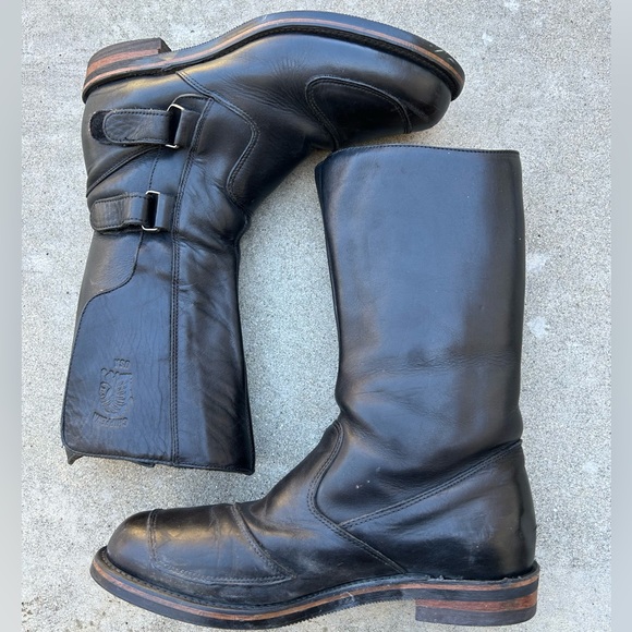 Chippewa Shoes Chippewa Motorcycle Boots With Vibram Outsoles